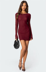 Third Charm Gia Multi Print Mini Dress