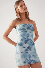 Perfect Stranger Celestial Bloom Mini Dress Multi