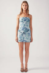 Perfect Stranger Celestial Bloom Mini Dress Multi