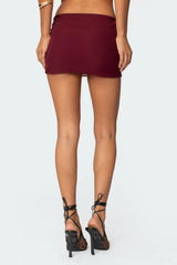 Vivi Mesh Mini Skirt