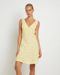 Eliza Mini Dress in Valerie Floral