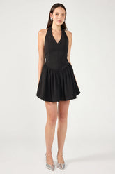 Perfect Stranger Uma Mini Dress Black