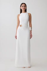 Maylin Hardware Maxi Dress - Ivory