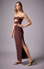 Third Charm Kate Cutout Maxi Dress