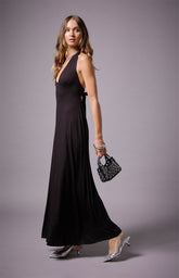 Third Charm Alexa Halter Midi Dress