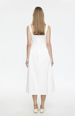 LIONESS Luna Rosa Poplin Maxi Dress