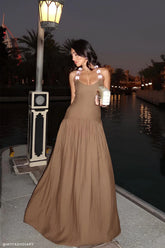 Darling Maxi Dress - Chocolate