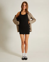 Super Scoop Classic Mini Dress