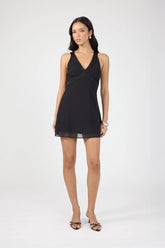 Perfect Stranger Lyra Mini Dress Black
