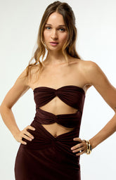 Third Charm Kate Cutout Maxi Dress
