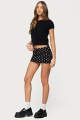 Aisha Low Rise Mini Skirt