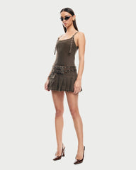 Biker Mini Dress