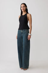 Bernadette Hardware Sleeveless Top - Black