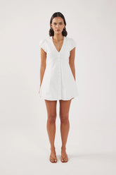 Perfect Stranger Arielle Mini Dress White