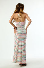 Your Favorite Hazel Striped Wrap Midi Dress