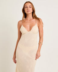 Blair Lace Tie Back Maxi Dress