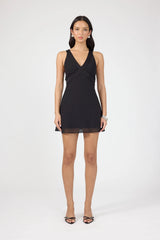 Perfect Stranger Lyra Mini Dress Black