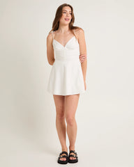 Josie Tie Shoulder Mini Dress