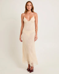 Blair Lace Tie Back Maxi Dress