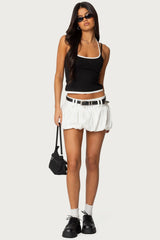 Emersyn Bubble Mini Skirt