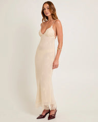 Blair Lace Tie Back Maxi Dress