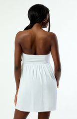 Your Favorite Sara Knit Strapless Babydoll Mini Dress