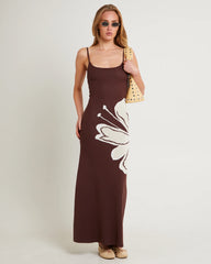 Flora Knit Maxi Dress