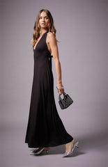 Third Charm Alexa Halter Midi Dress