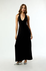 Third Charm Alexa Halter Midi Dress