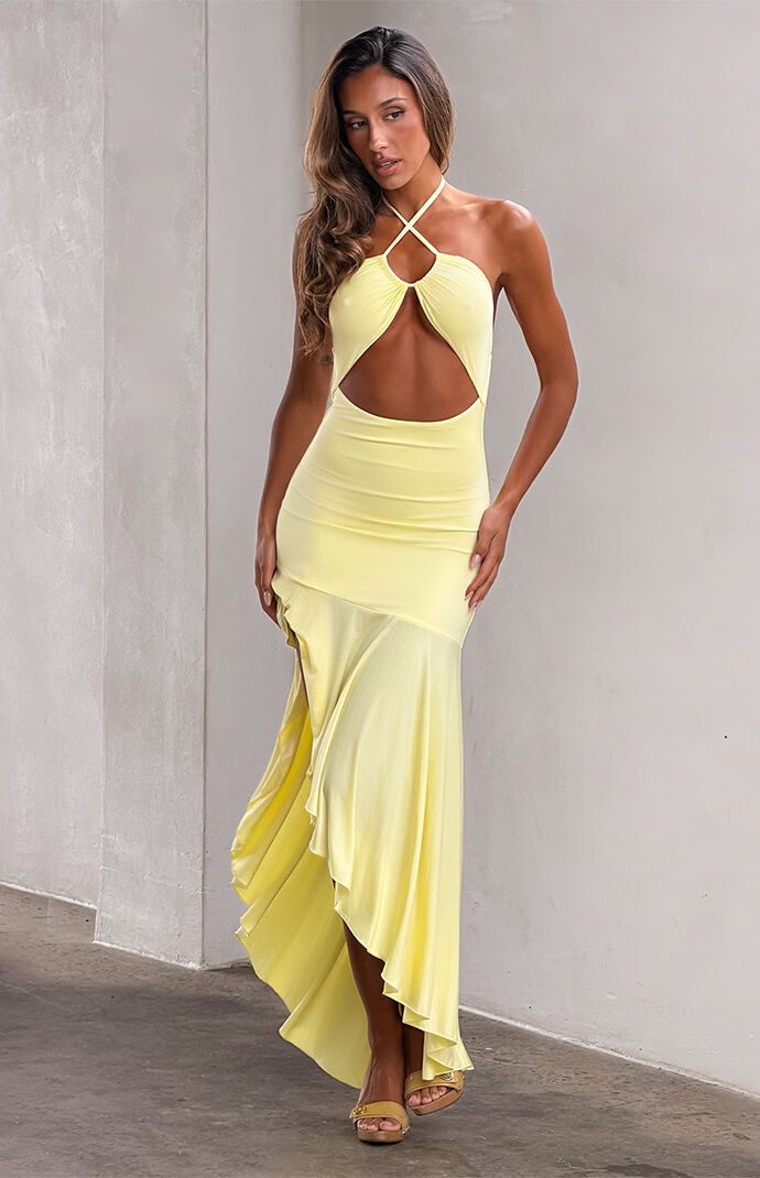 Tiger Mist Lilie Halter Maxi Dress
