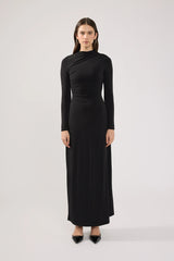 Perfect Stranger Rosie Long Sleeve Maxi Dress Black
