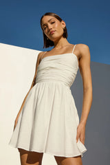 Perfect Stranger Sea Breeze Mini Dress White