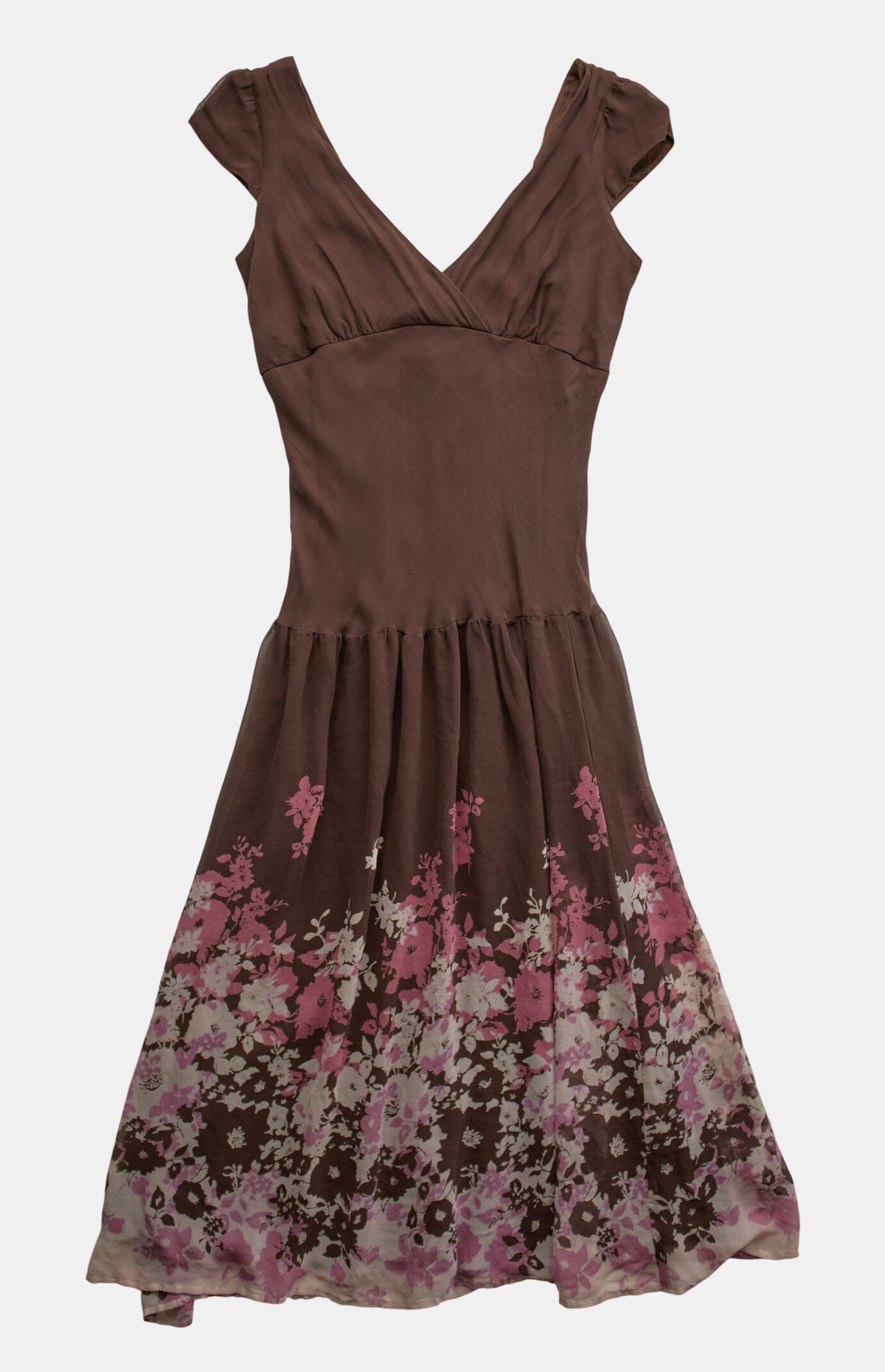 PS VINTAGE 2000s Floral Midi Dress