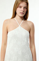 Beverly and Beck Olivia Burnout Velvet Mini Dress