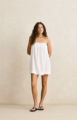 Rhythm White Essential Mini Dress