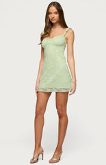Edikted Stephanie Lace Mini Dress