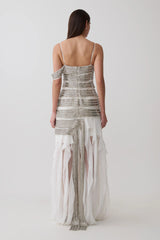 Jaide Embellished Maxi Dress - White