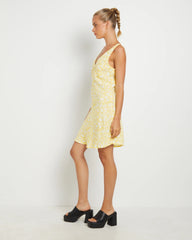 Eliza Mini Dress in Valerie Floral