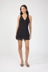 Perfect Stranger Lyra Mini Dress Black