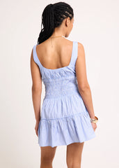 Isidora Shirred Mini Dress