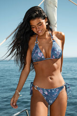 Y2K Floral Bikini Set