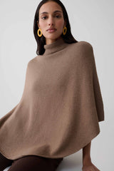 Romero Knit Poncho Top - Doe