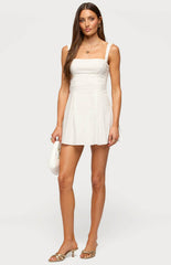 Edikted Hila Square Neck Mini Dress