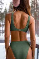 Evergreen Sea Green Bikini Set