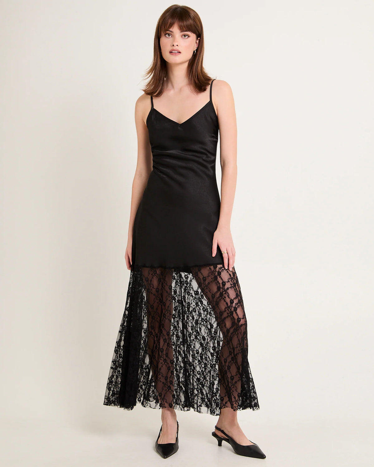 Maxi And Lace Maxi Dress