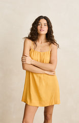Rhythm Orange Essential Mini Dress