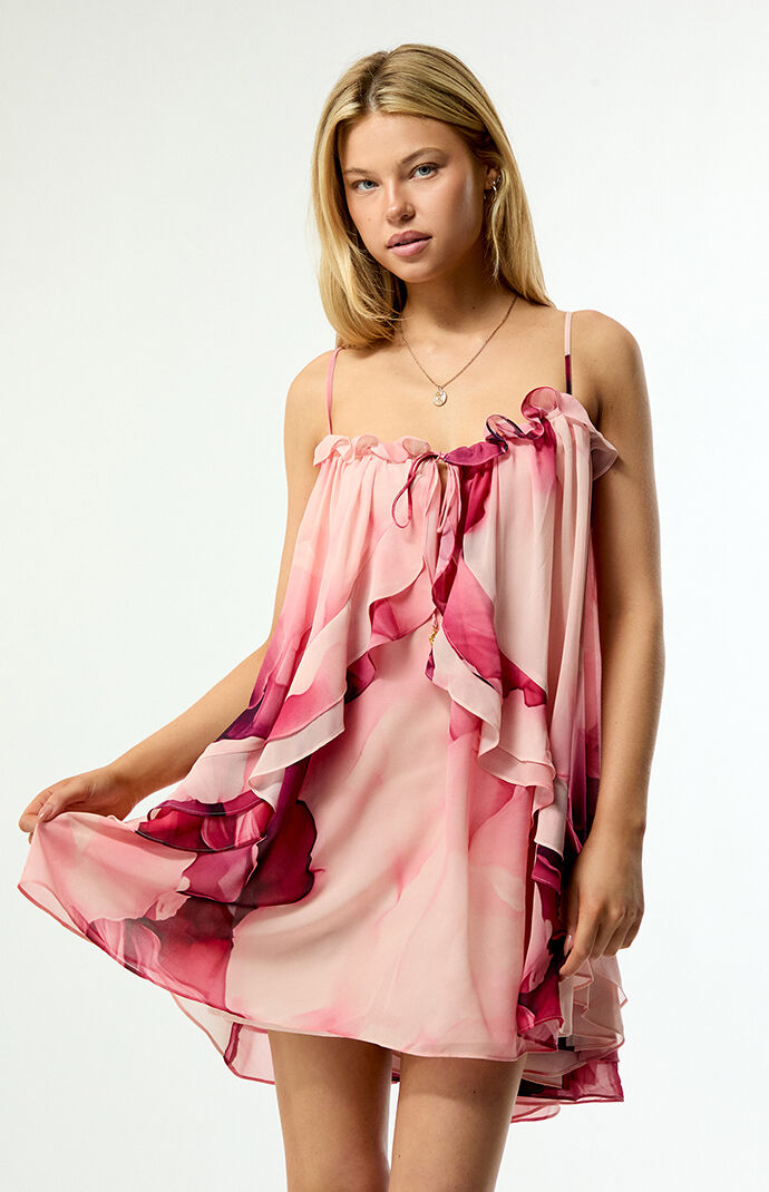 Steve Madden Floral Lorella Mini Dress