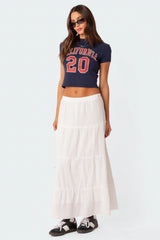 Charlotte Tiered Maxi Skirt