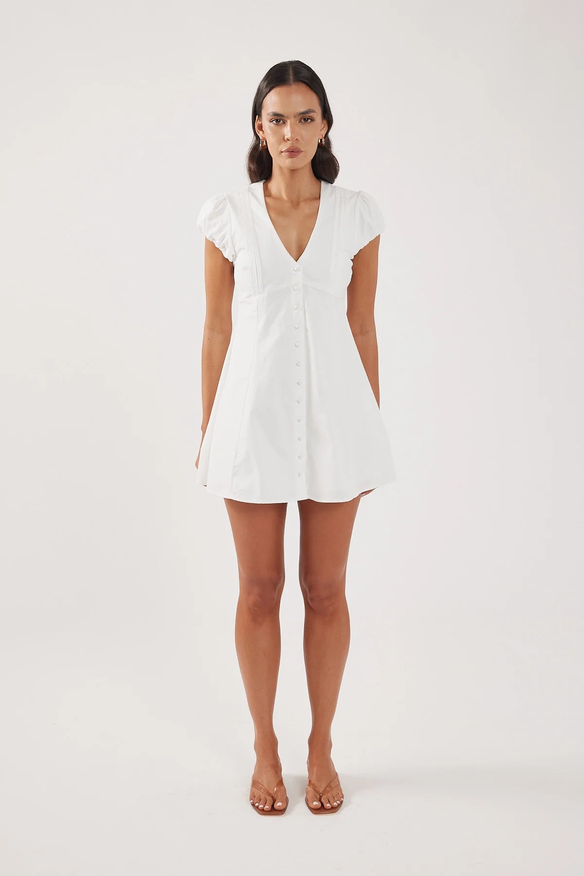 Perfect Stranger Arielle Mini Dress White