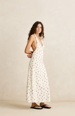 Rhythm Mila Floral Halter Midi Dress